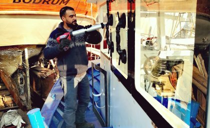 Tekne Cam Çalışmaları